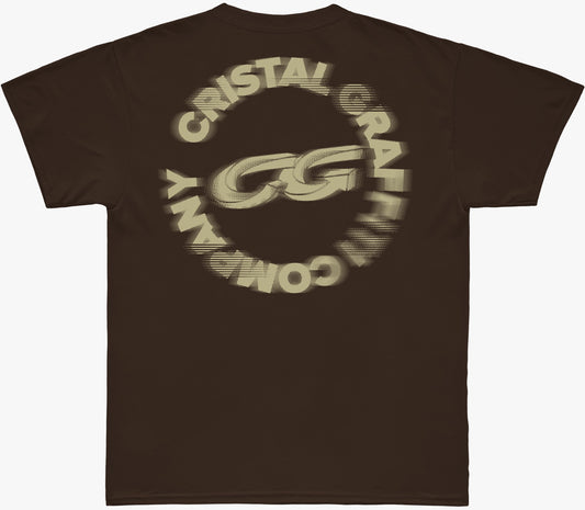 Camiseta Cristal Graffiti - Marrom - Company