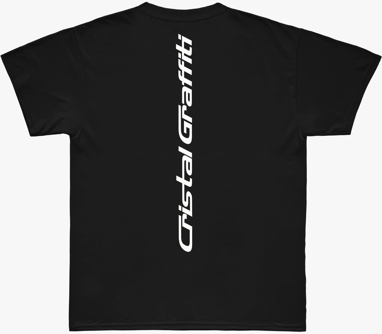 Camiseta Cristal Graffiti - Preta - Linha CG