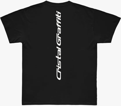 Camiseta Cristal Graffiti - Preta - Linha CG