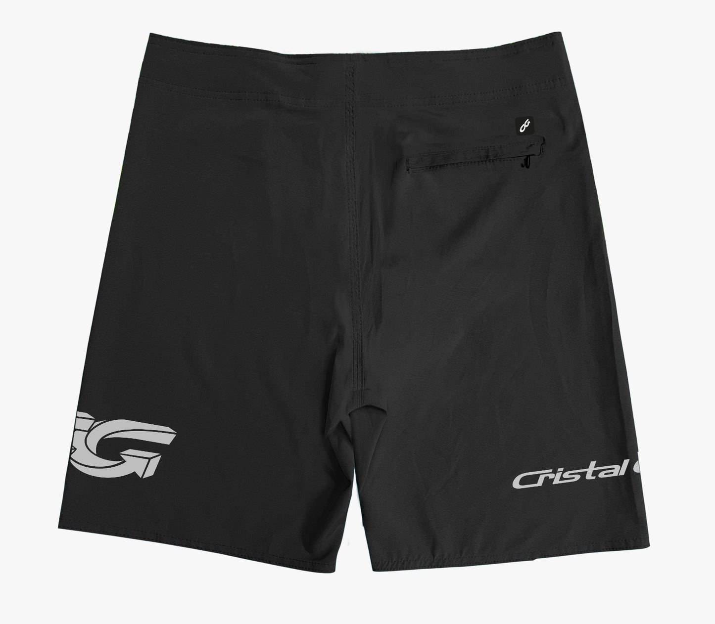 Boardshort Cristal Graffiti - Preto