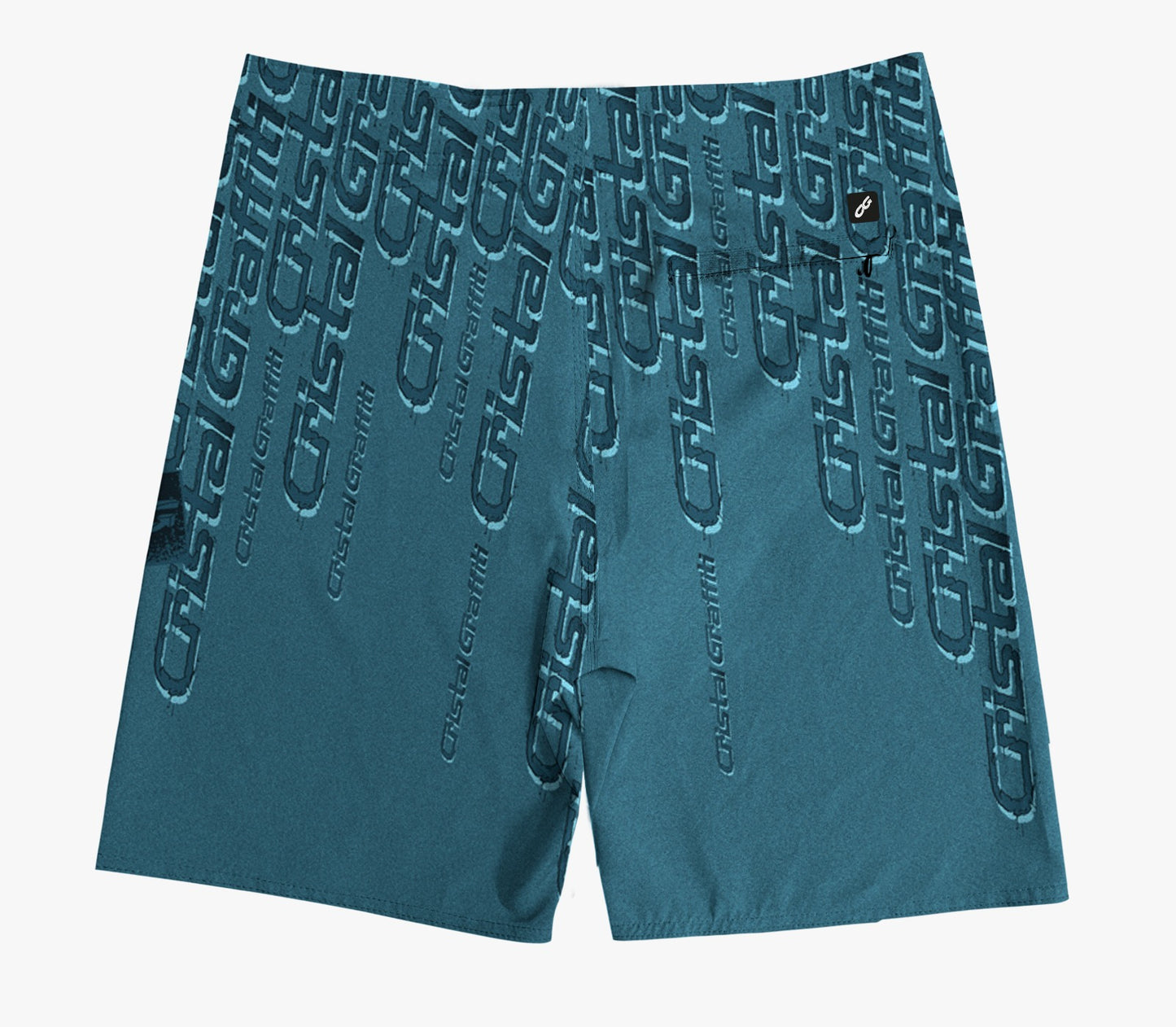 Boardshort Cristal Graffiti - Azul - The Matrix