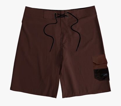Walkshort Cristal Graffiti - Marrom - Side Net