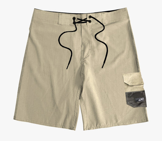 Walkshort Cristal Graffiti - Bege - Side Net