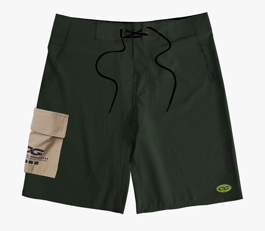 Walkshort Cristal Graffiti - Green - 1982