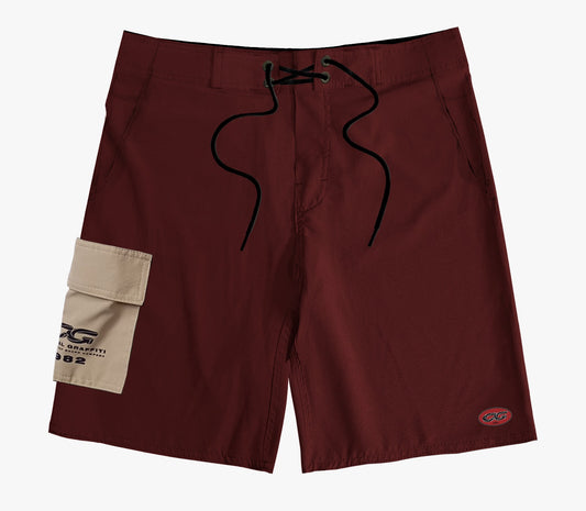 Walkshort Cristal Graffiti - Red - 1982