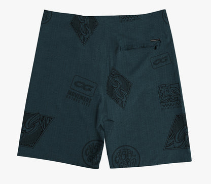 Boardshort Cristal Graffiti - Azul - Movement
