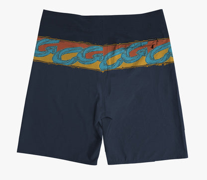Boardshort Cristal Graffiti - Azul - Surf