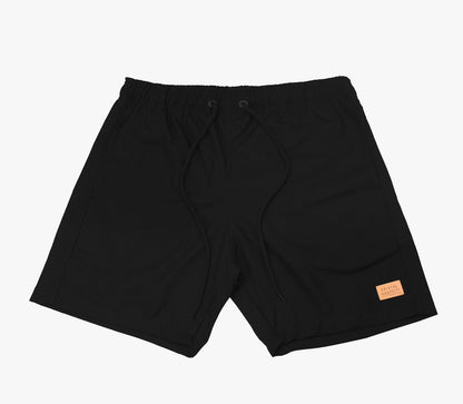 Short Linho Cristal Graffiti - Preto