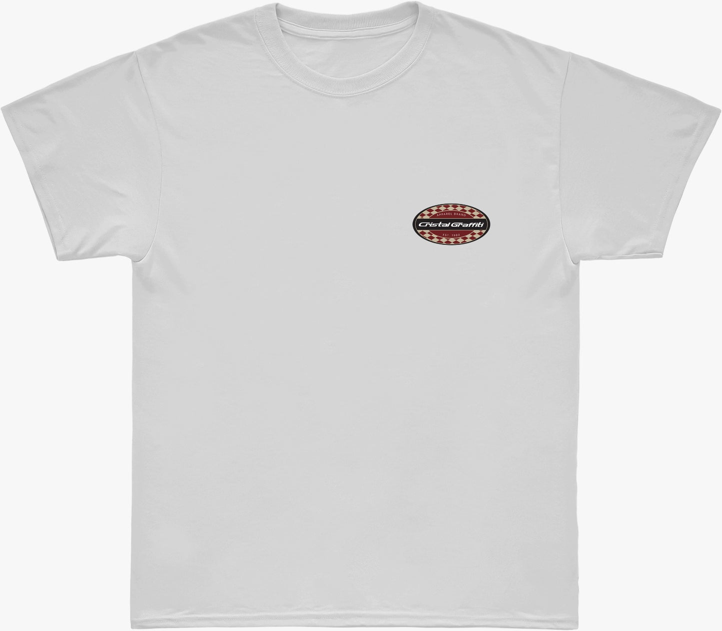 Camiseta Cristal Graffiti - Branco - Brand 1982