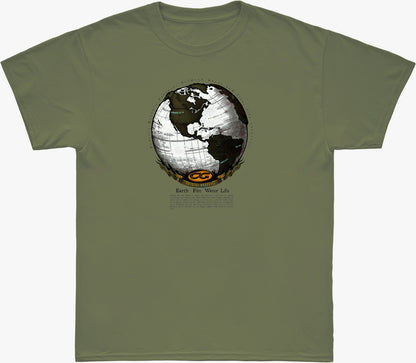 Camiseta Cristal Graffiti - Verde - Interactive Technology - Oversized