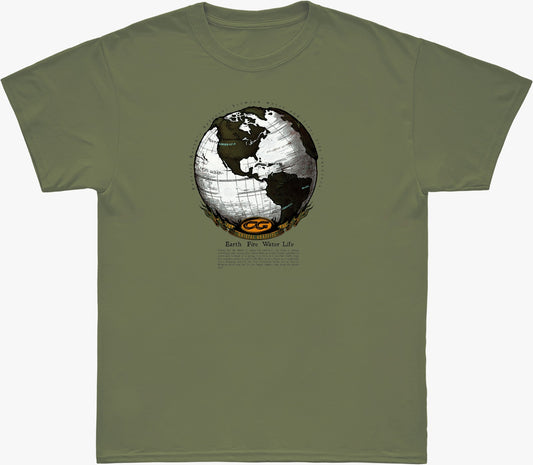 Camiseta Cristal Graffiti - Verde - Interactive Technology - Oversized