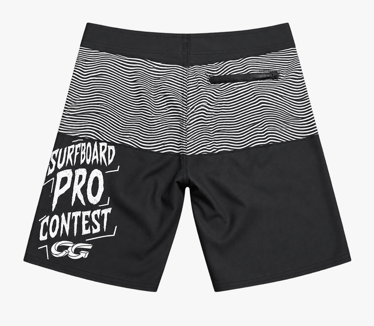 Boardshort Cristal Graffiti - Cinza - Wave Pro