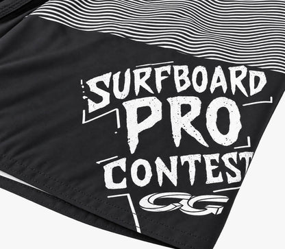 Boardshort Cristal Graffiti - Cinza - Wave Pro