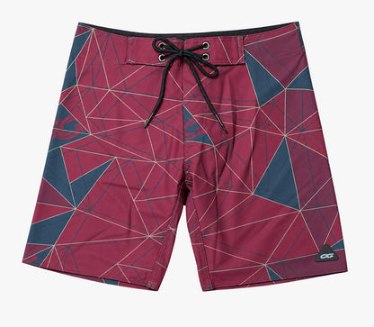 Boardshort Cristal Graffiti - Vermelho - Urban Geo