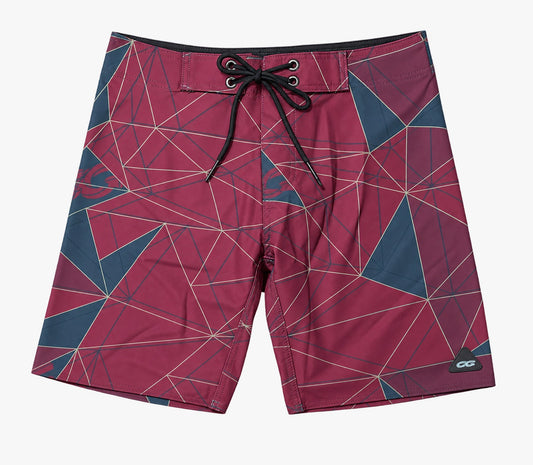 Boardshort Cristal Graffiti - Vermelho - Urban Geo
