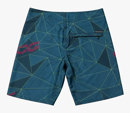 Boardshort Cristal Graffiti - Azul - Urban Geo