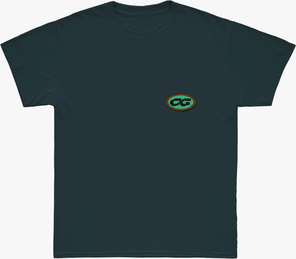 Camiseta Cristal Graffiti - Verde - Traditional - Oversized