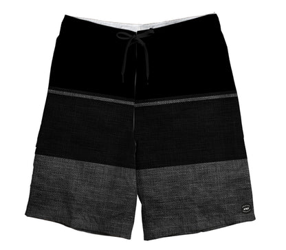 Boardshort Cristal Graffiti -  Black Rainbow