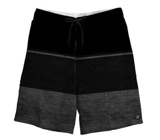 Boardshort Cristal Graffiti -  Black Rainbow