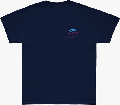 Camiseta Cristal Graffiti - Azul - Loop Colorido