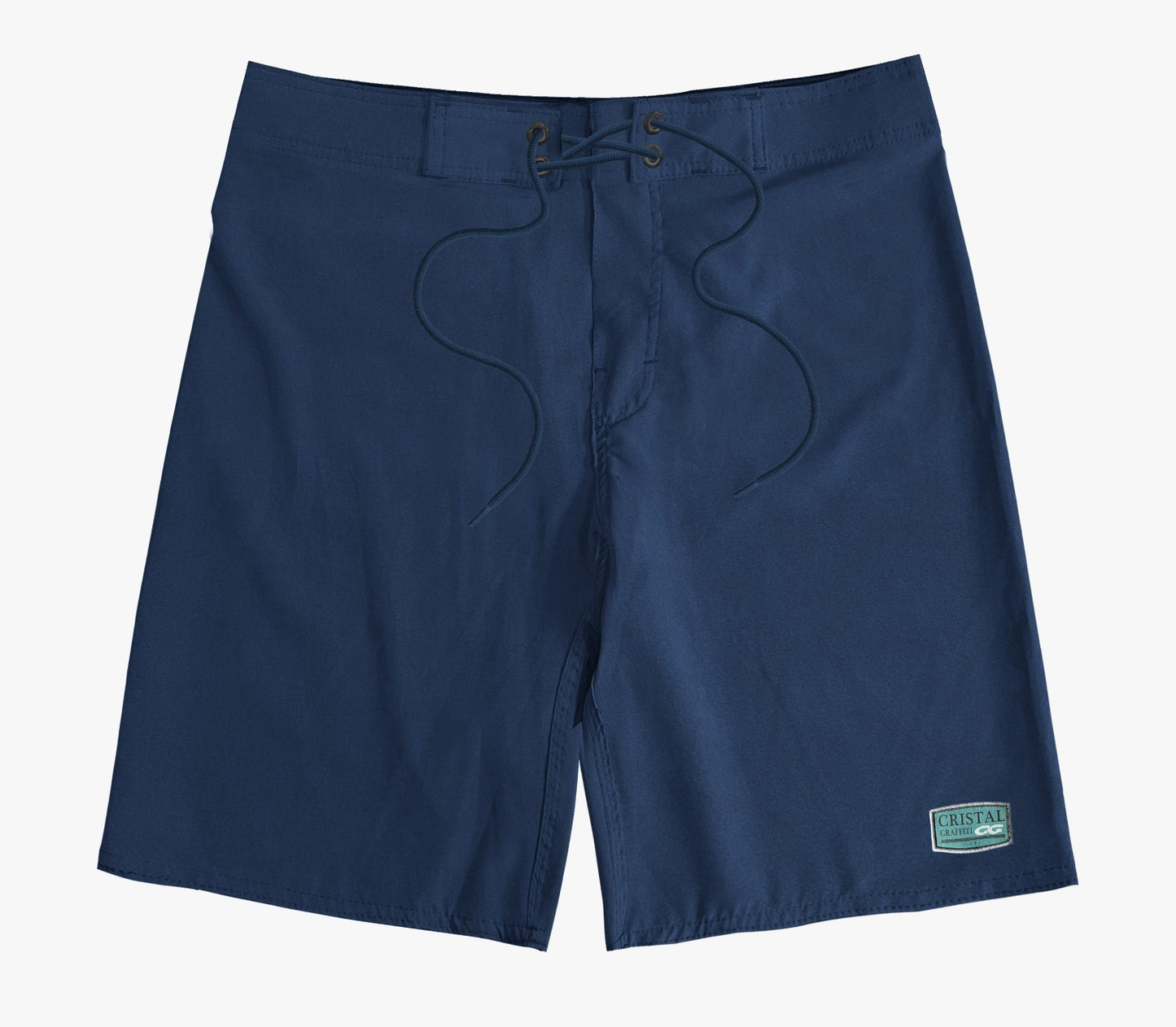 Boardshort Cristal Graffiti - Cinza - Bordado