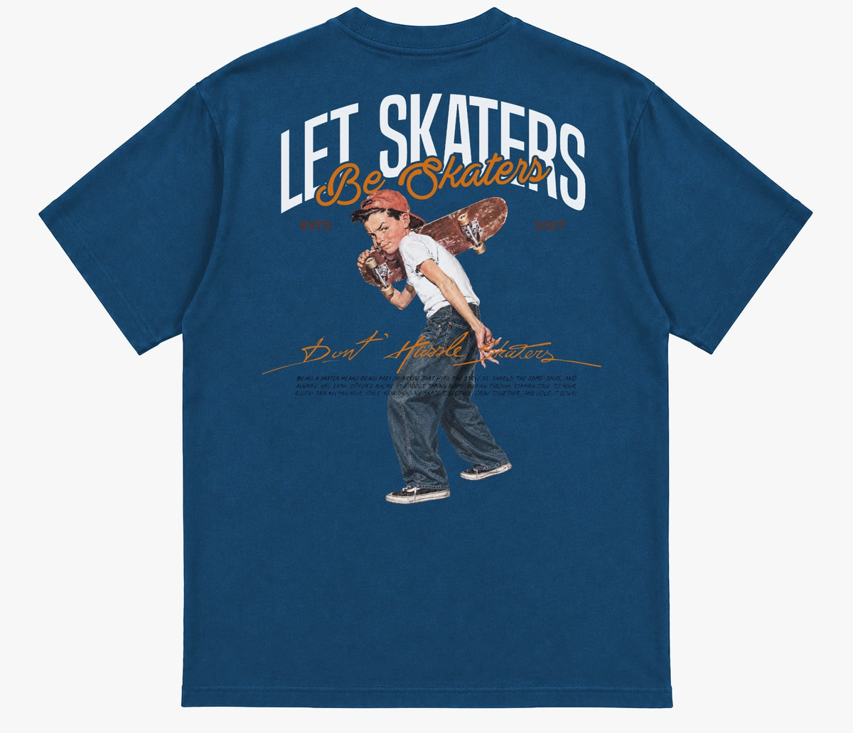 Camiseta Voxx - Azul - Let Skaters