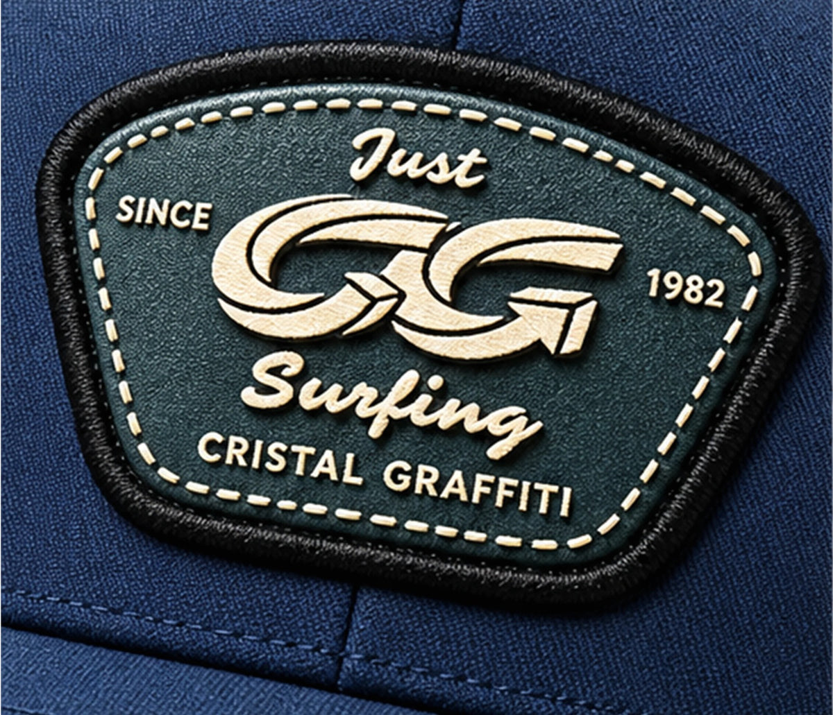 Boné Cristal Graffiti - Azul