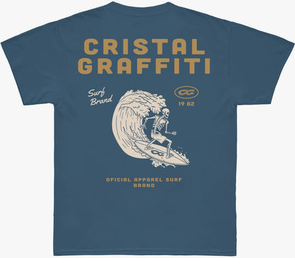 Camiseta Cristal Graffiti - Azul - Oficial