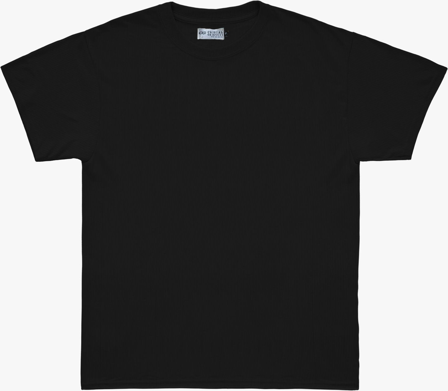 Camiseta Cristal Graffiti - Preto
