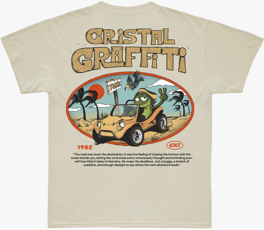 Camiseta Cristal Graffiti  - Off - Praias