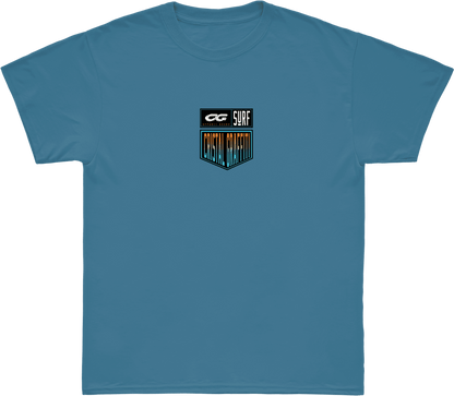 Camiseta Cristal Graffiti - Azul - Escudo Surf