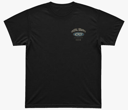Camiseta Cristal Graffiti - Preto - CG82