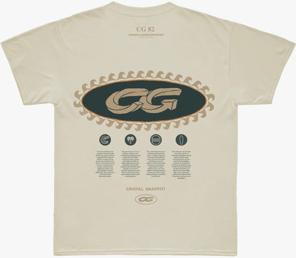 Camiseta Cristal Graffiti  - Off  - Brand