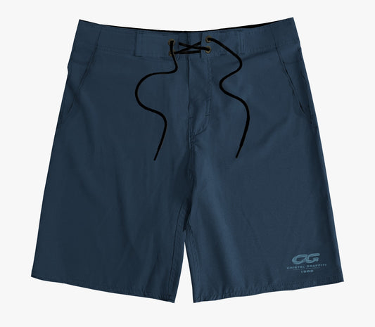Walkshort Cristal Graffiti - Azul marinho - CG