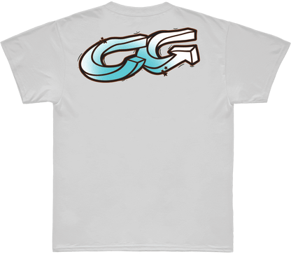 Camiseta Cristal Graffiti - Distorce - Branca