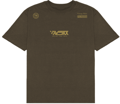 Camiseta Oversized Voxx - Marrom - National Beetle
