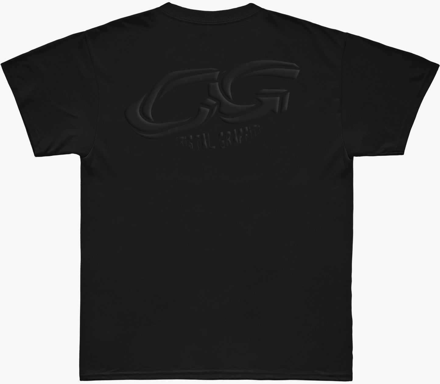 Camiseta Cristal Graffiti - Preto - Silk Alto Relevo