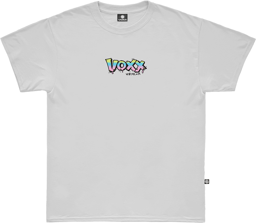 Camiseta Voxx - branca - Ice cream