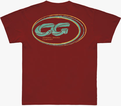 Camiseta Cristal Graffiti - Vermelho - Company