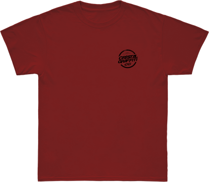 Camiseta Cristal Graffiti - Vermelho - Surfbrand