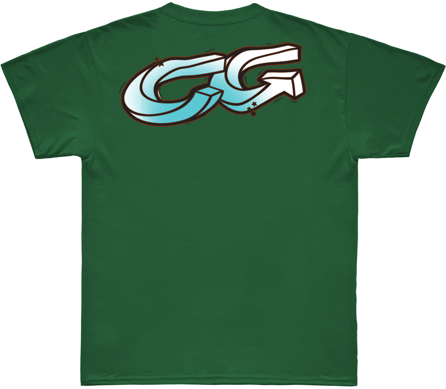 Camiseta Cristal Graffiti - Distorce - Verde