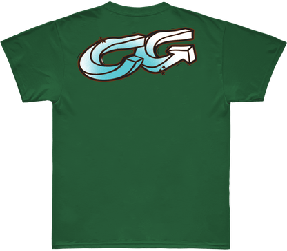 Camiseta Cristal Graffiti - Distorce - Verde