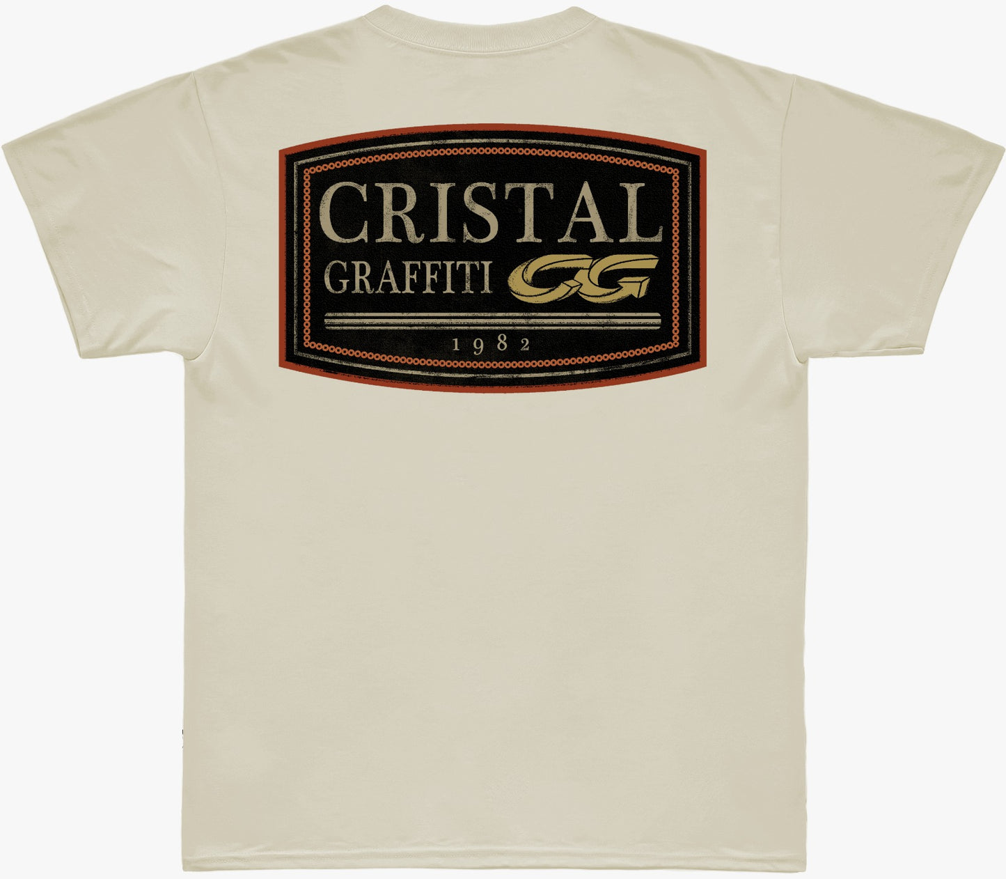 Camiseta Cristal Graffiti - Off White - Selo Grafite