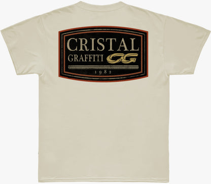 Camiseta Cristal Graffiti - Off White - Selo Grafite