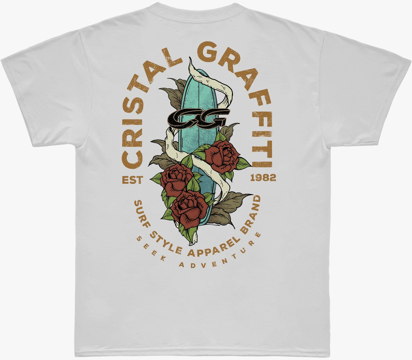Camiseta Cristal Graffiti - Branca - Soul
