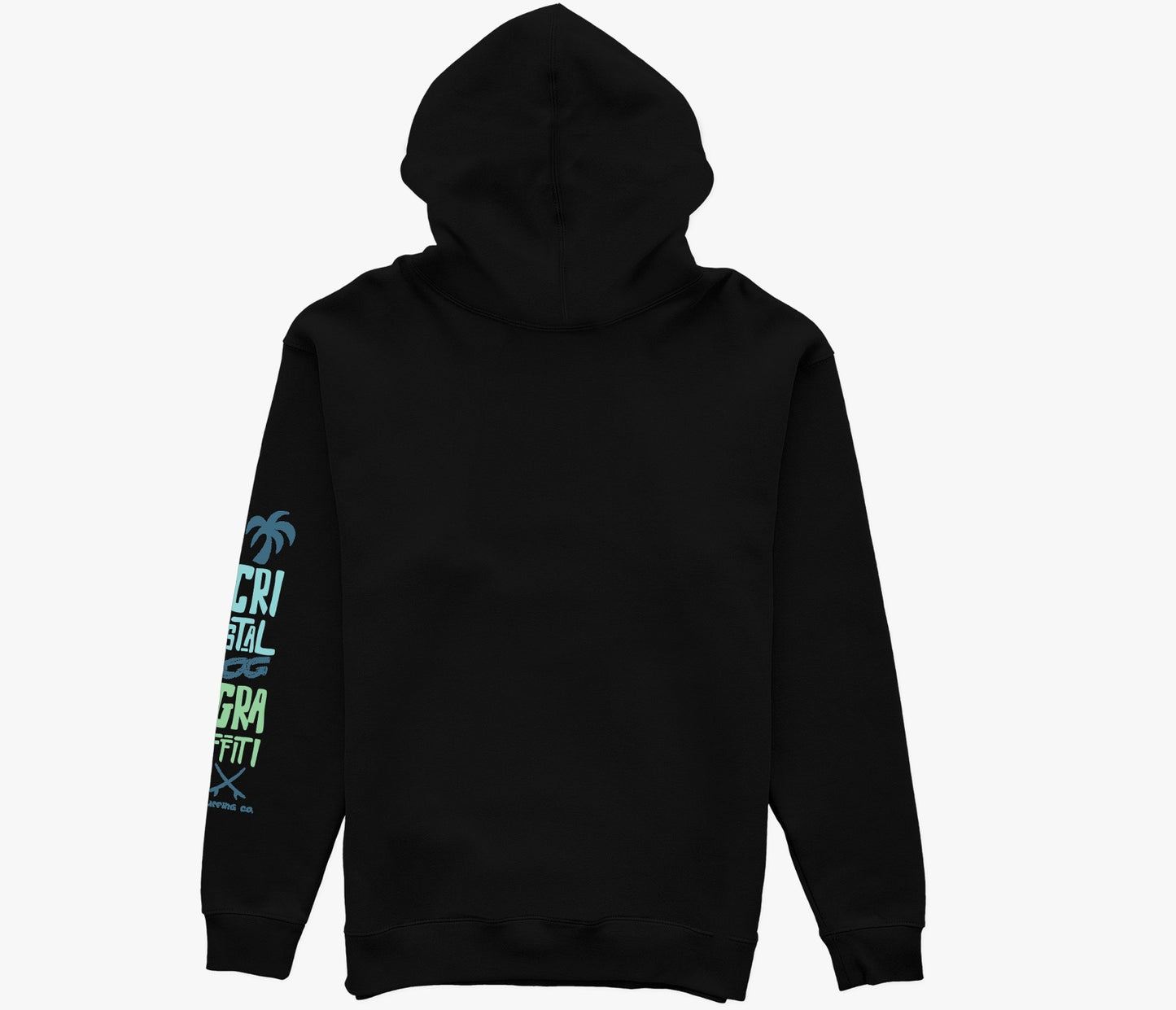 Moletom Cristal Graffiti - Preto - Feminino