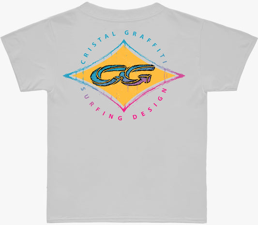 Camiseta Cristal Graffiti - Branca - Design Filho