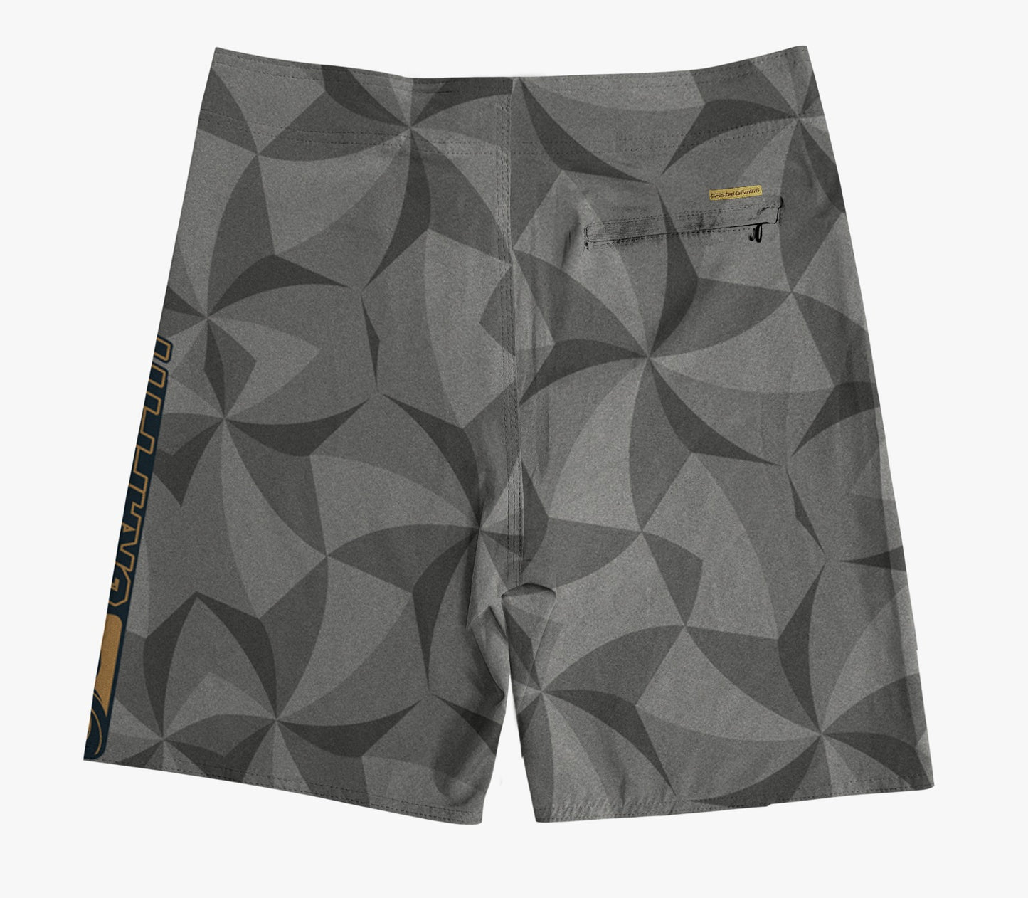 Boardshort Cristal Gaffiti - Relief - Gray