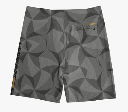 Boardshort Cristal Gaffiti - Relief - Gray