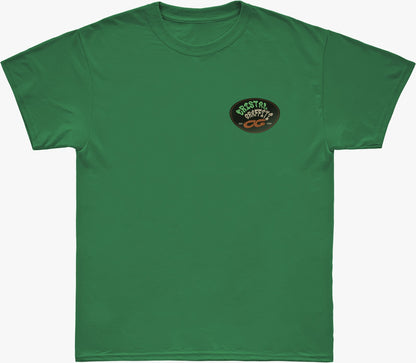 Camiseta Cristal Graffiti - Est 1982 - Verde